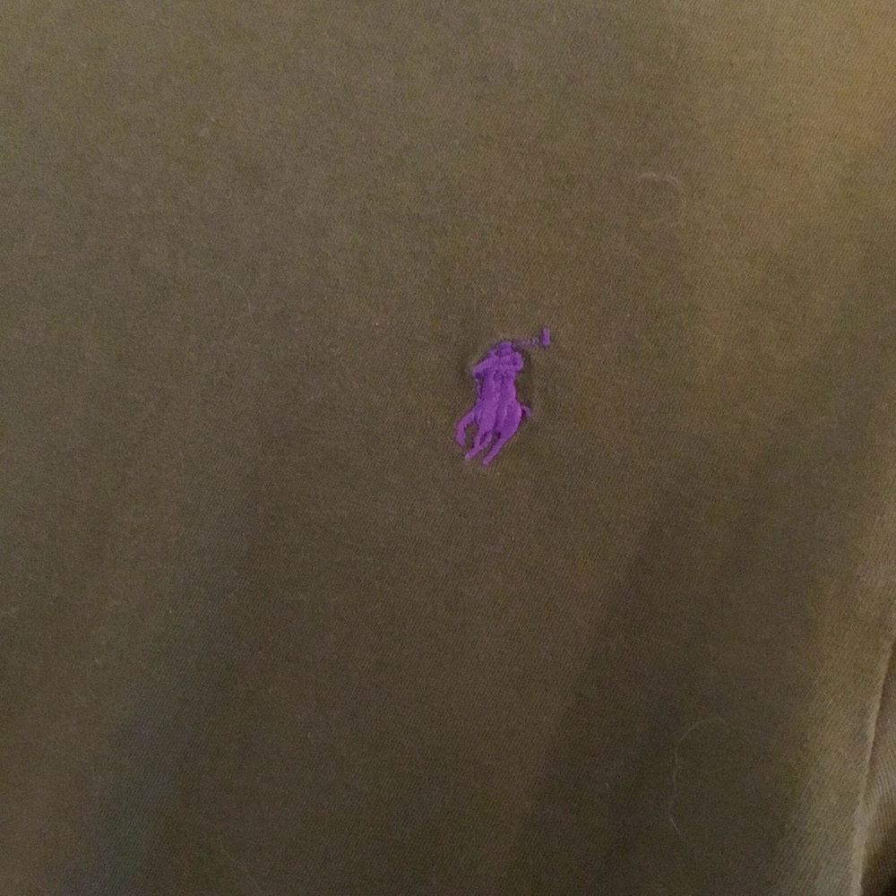 Polo by Ralph Lauren long sleeve green tee shirt